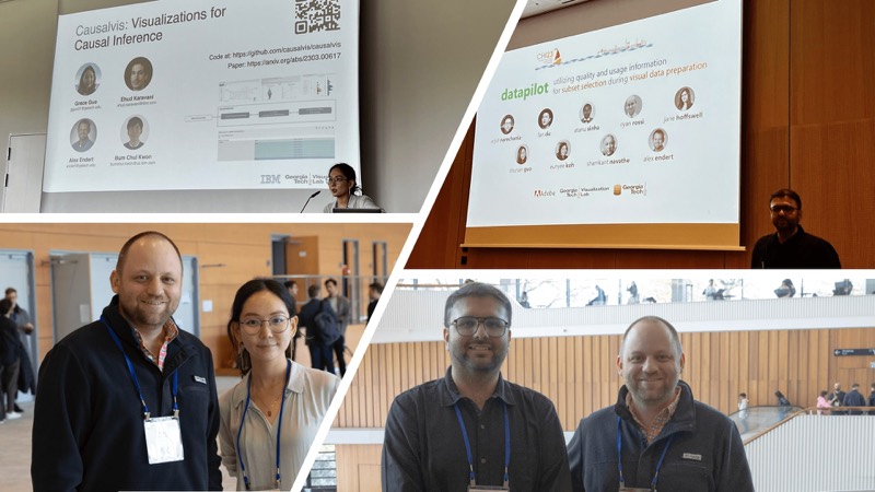 Arpit Narechania at ACM CHI 2023 in Hamburg