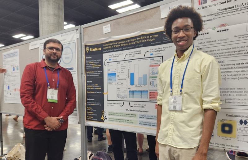 Arpit Narechania presenting at ACM CHI 2024 in Honolulu