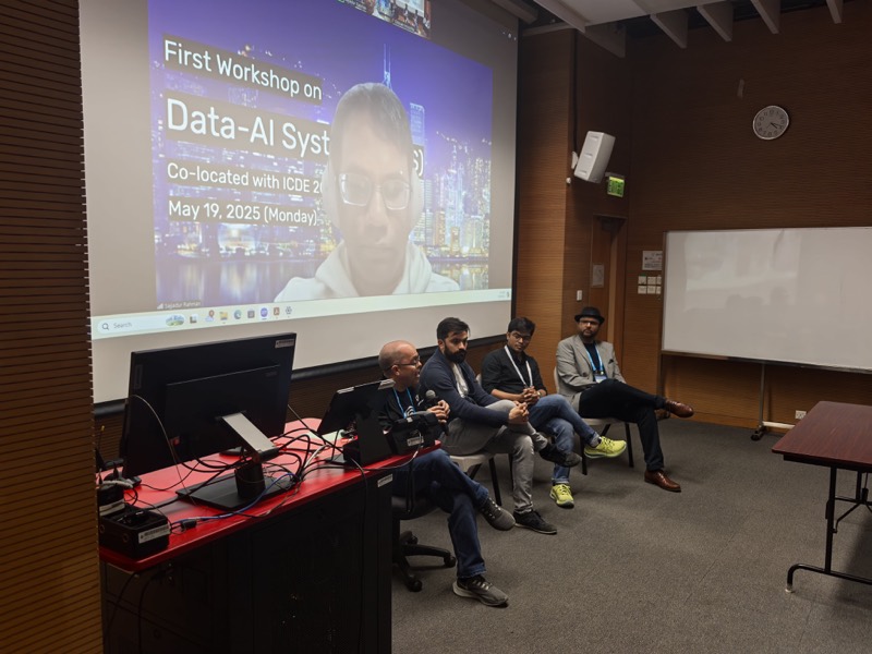 Arpit Narechania as an invited panelist at the DAIS Workshop
