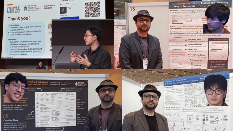 Arpit Narechania at ACM CHI 2026 in Barcelona